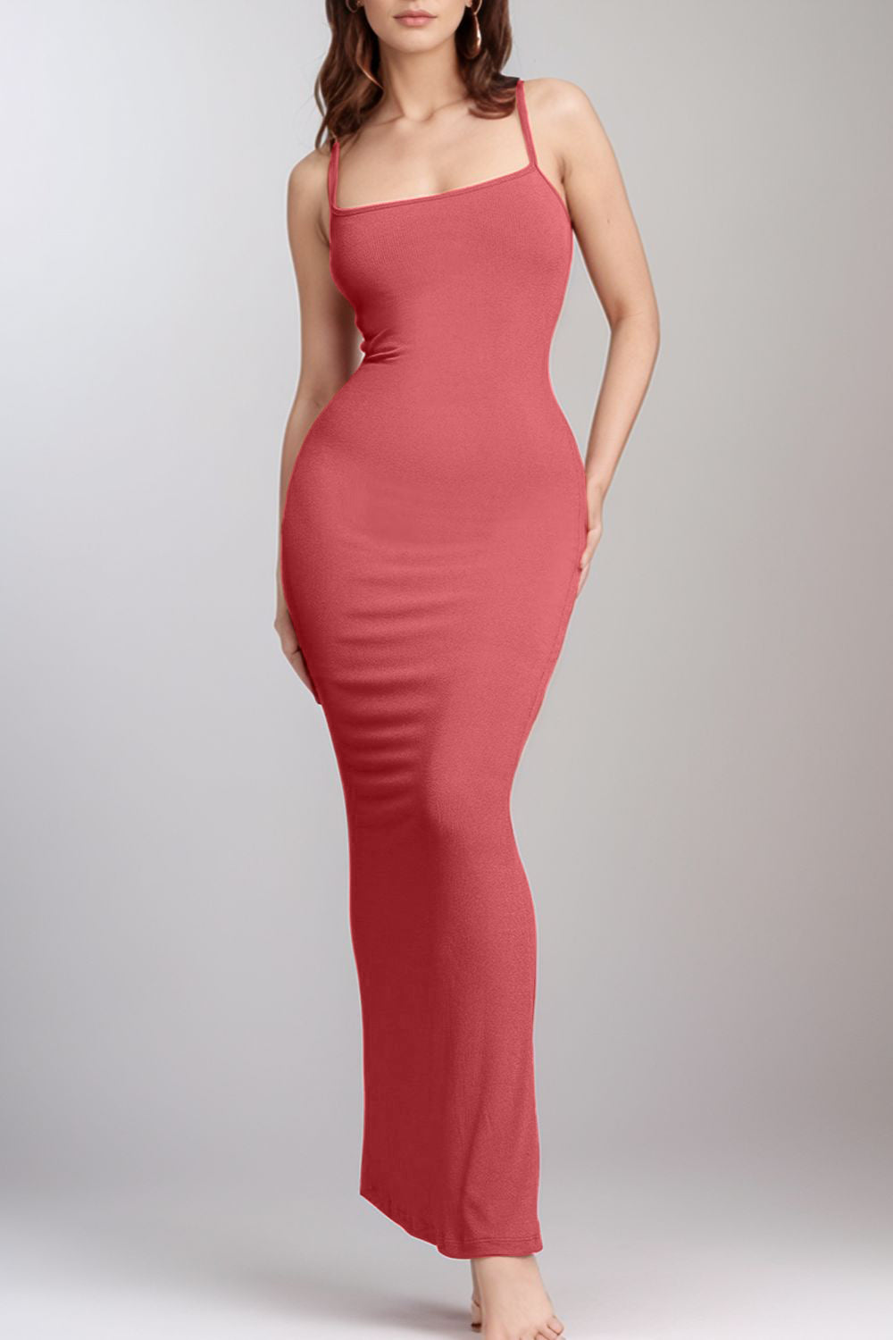 Shapewear Sleeveless Maxi Dress