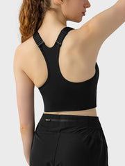 Wide Strap Sports Bra