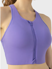 Wide Strap Sports Bra