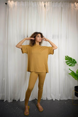 Oversized T-shirt & Leggings Lounge Set