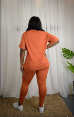 Oversized T-shirt & Leggings Lounge Set