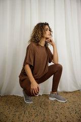 Oversized T-shirt & Leggings Lounge Set